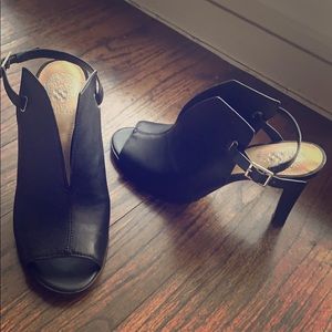 Size 9 Vince Camuto leather mule pumps